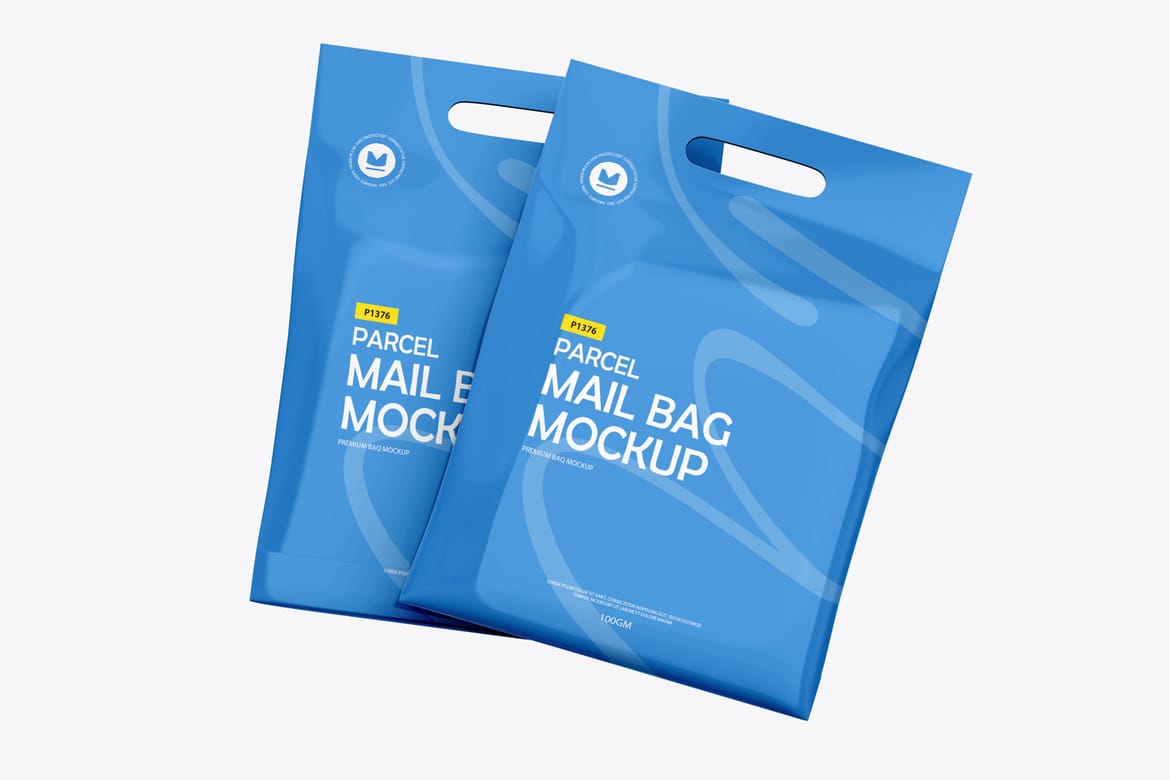 Plastic Shopping Bag Mockup