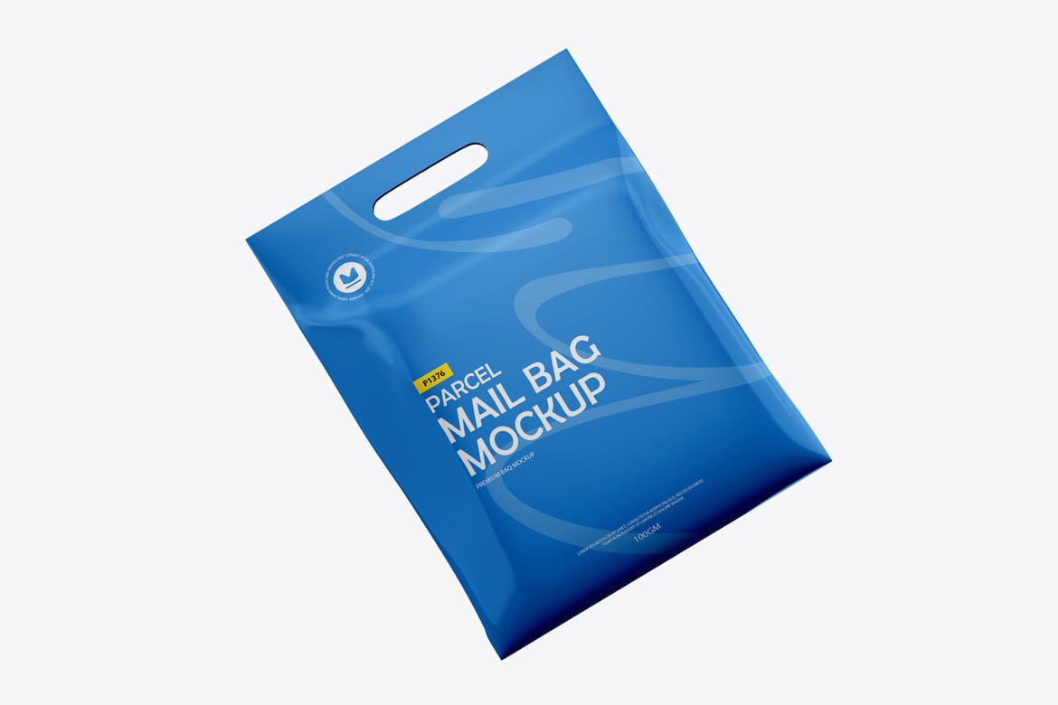 Plastic Shopping Bag Mockup