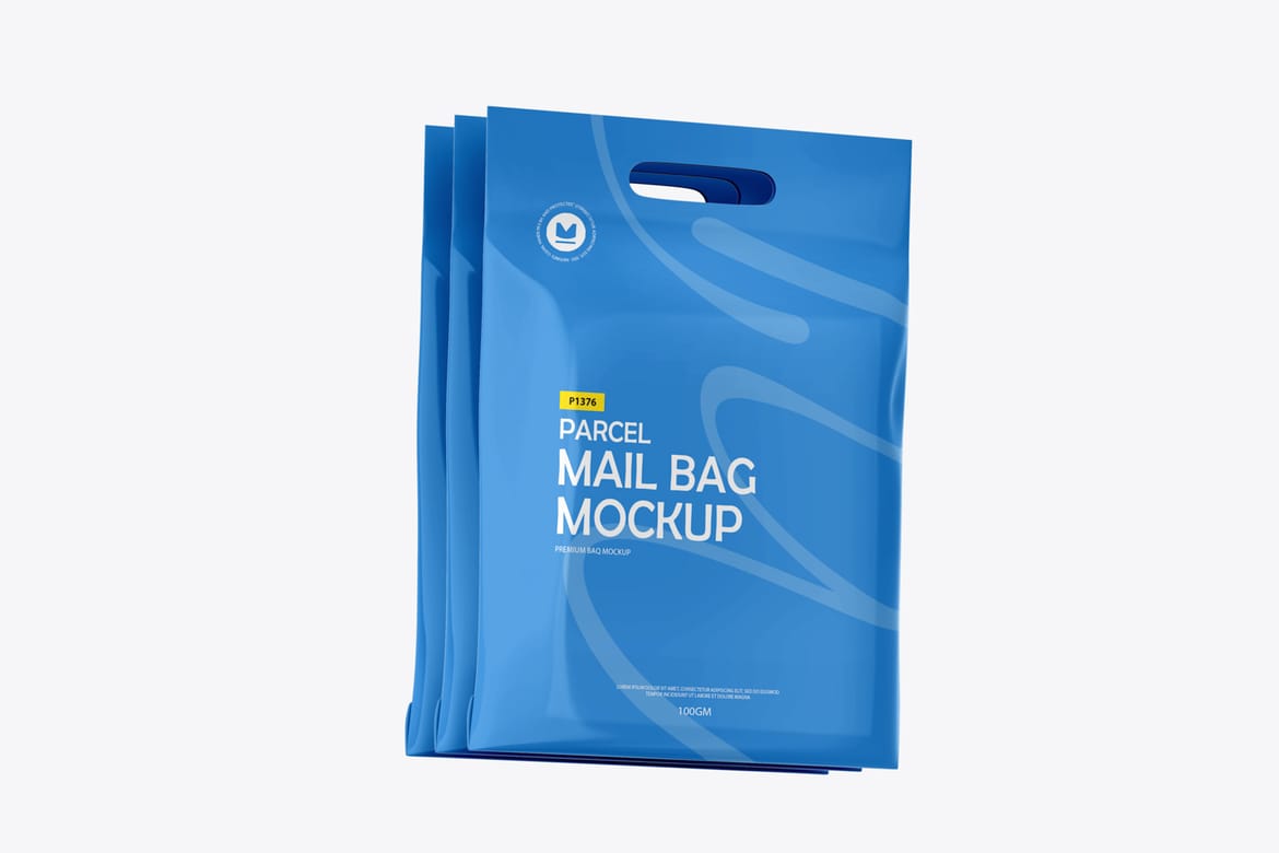 Plastic Shopping Bag Mockup
