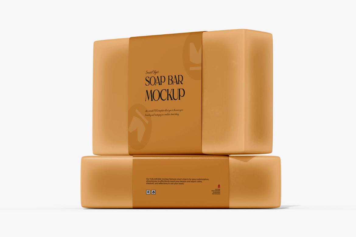 Soap Bar PSD Mockup