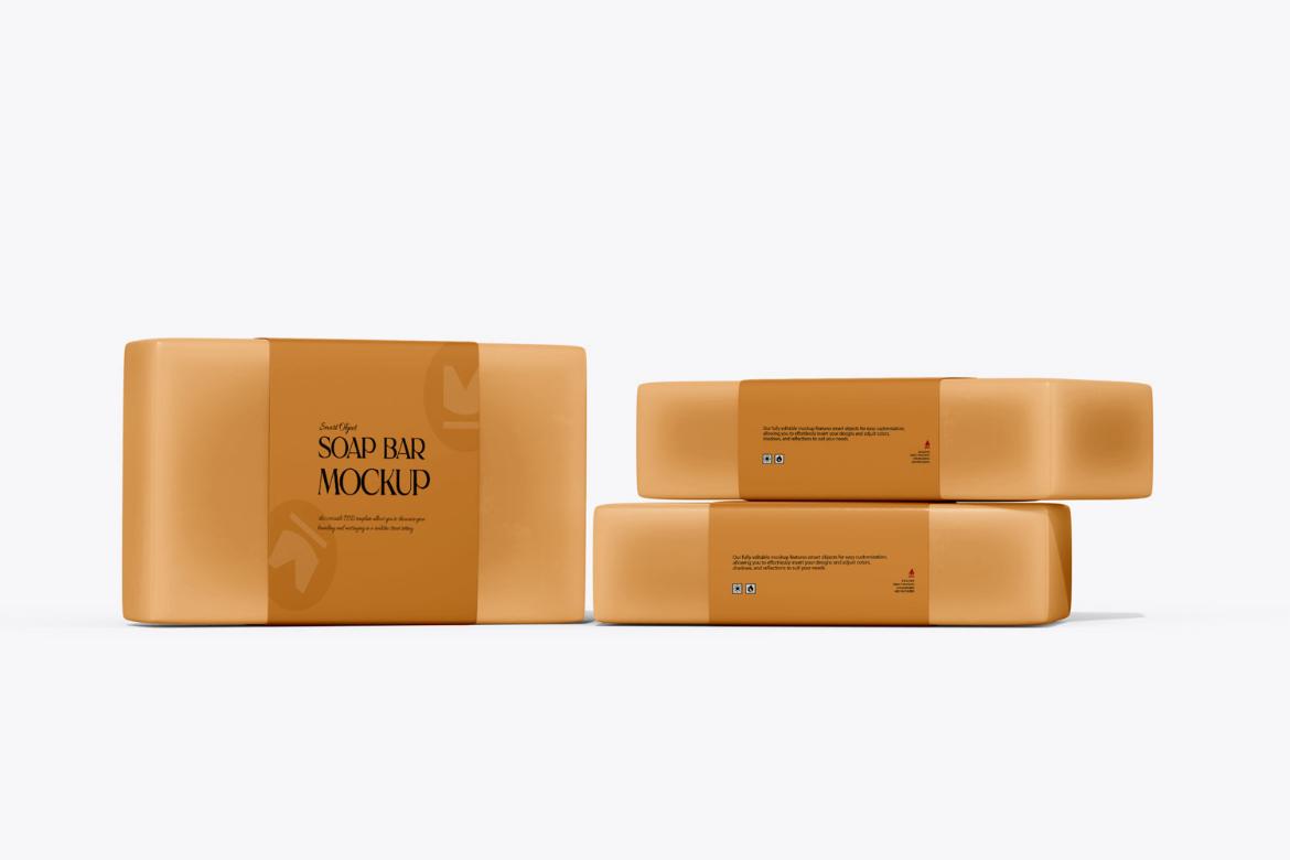 Soap Bar PSD Mockup