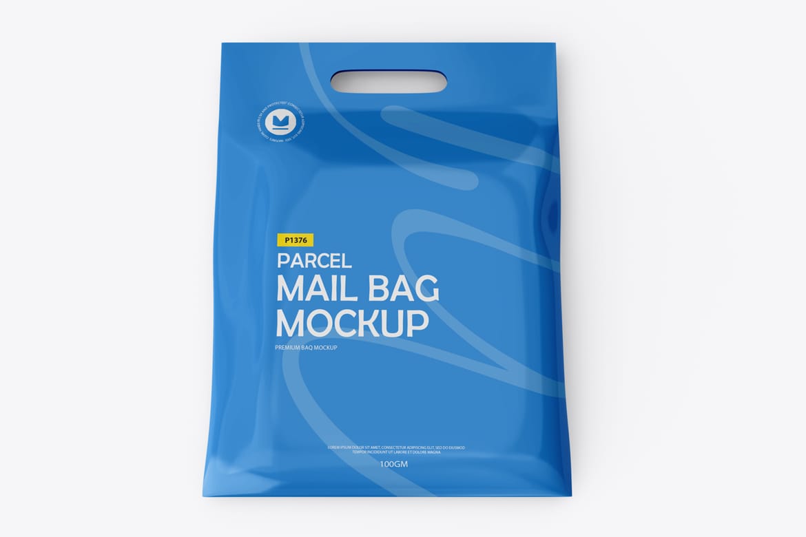 Plastic Shopping Bag Mockup