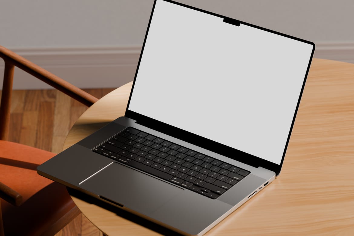 Macbook Pro (a) Mockup