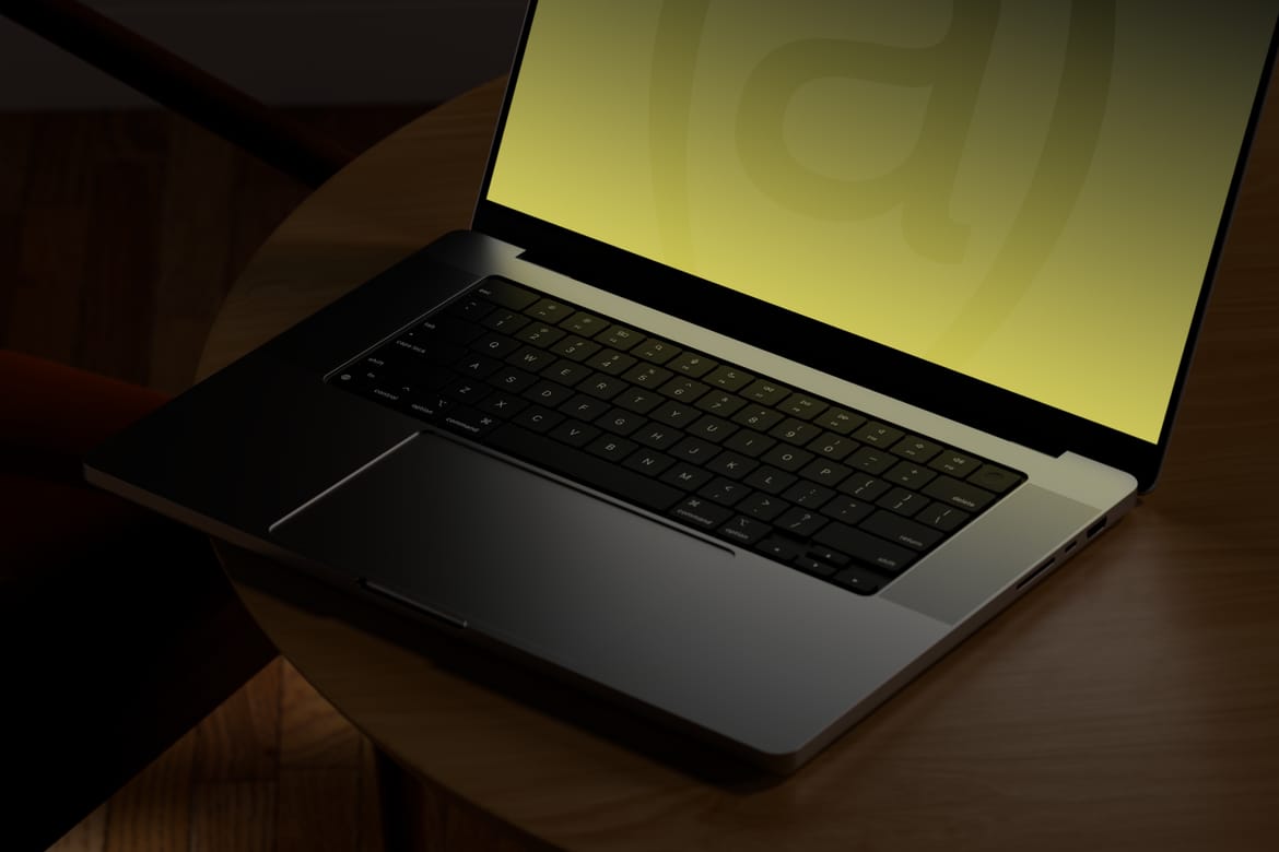 Macbook Pro (a) Mockup