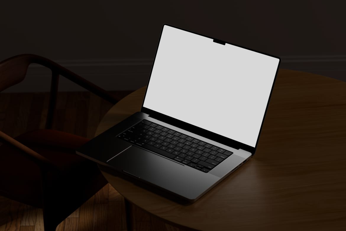 Macbook Pro (a) Mockup