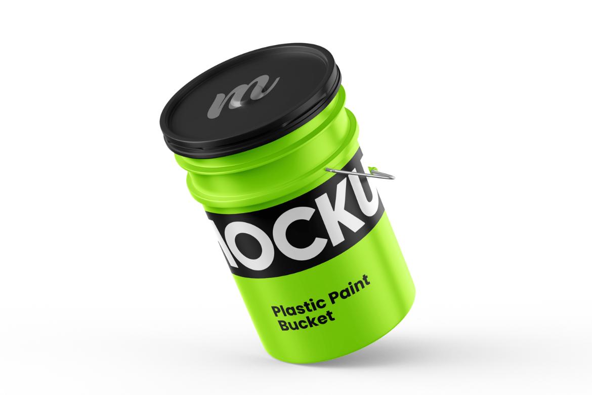 Paint Bucket PSD Mockup