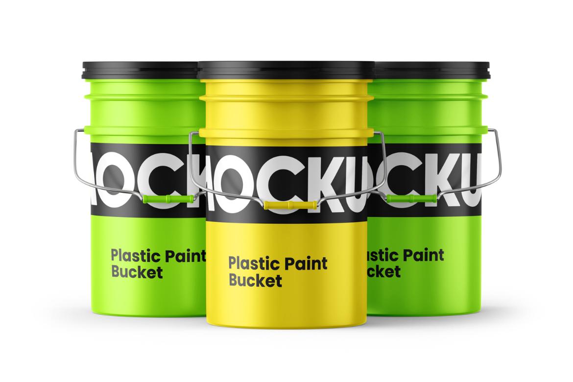 Paint Bucket PSD Mockup