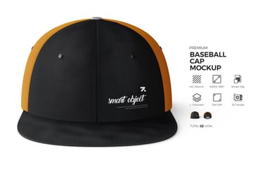Baseball Cap Mockup 