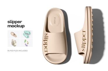 Slippers Mockup 
