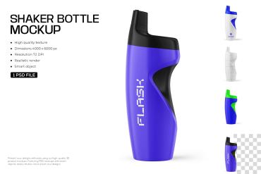 Sports Bottle Branding Mockup