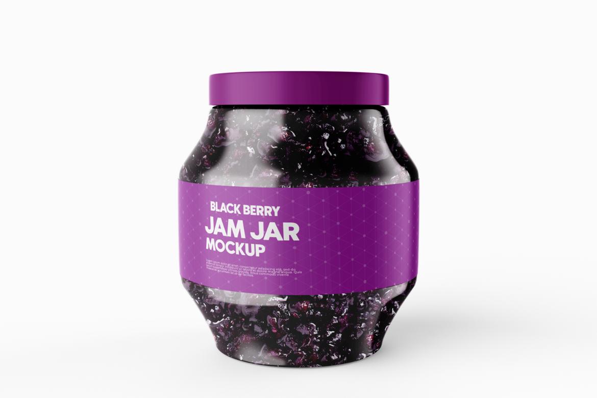 Jam Jar Mockup