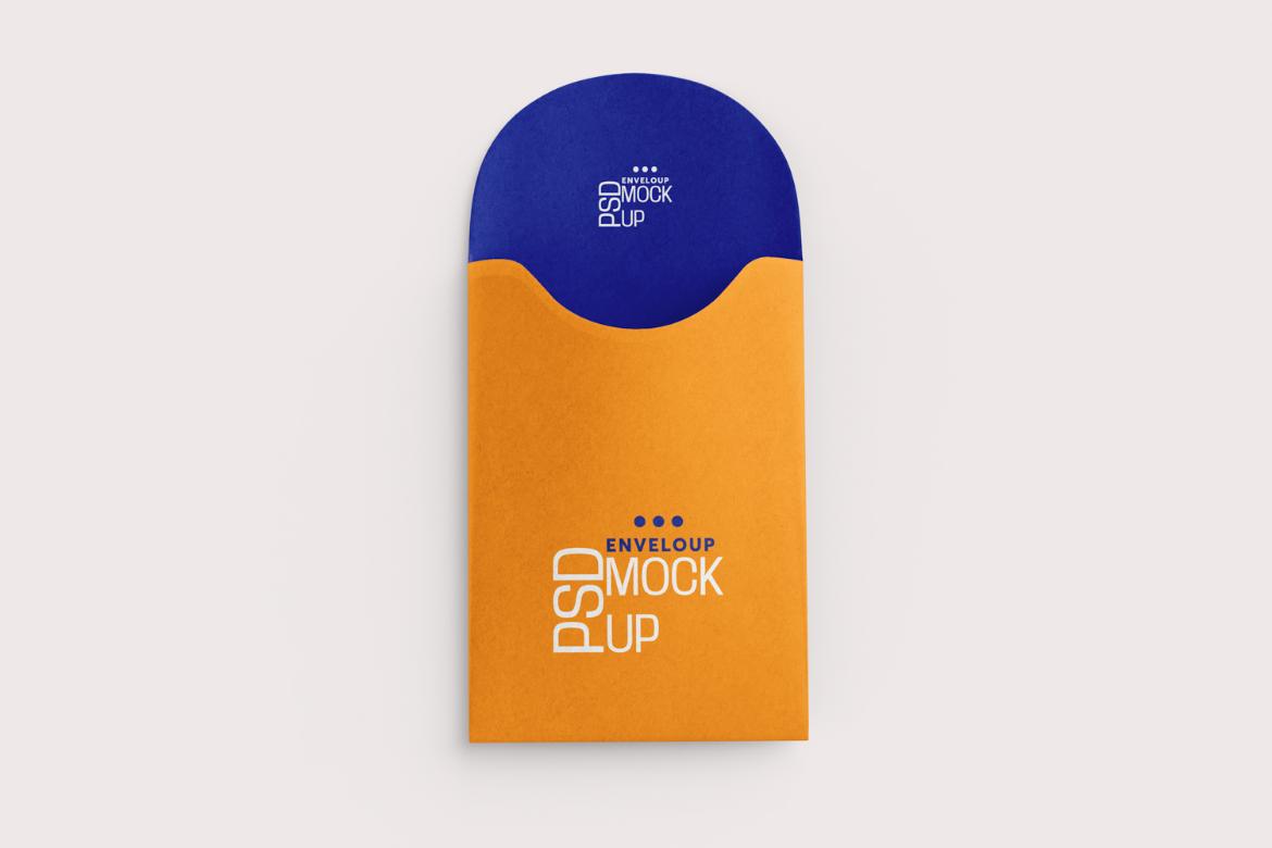 Customizable DL Envelope Psd Mockup