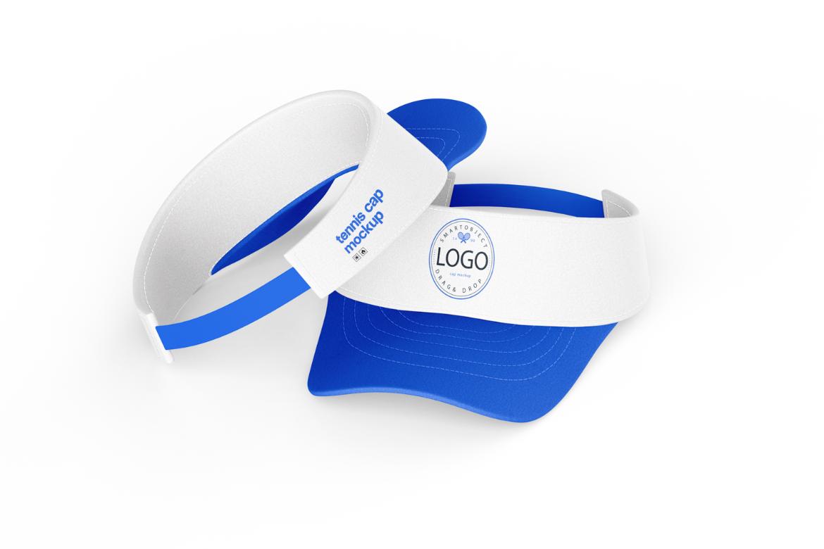 Sun Visor Tennis Cap Mockup