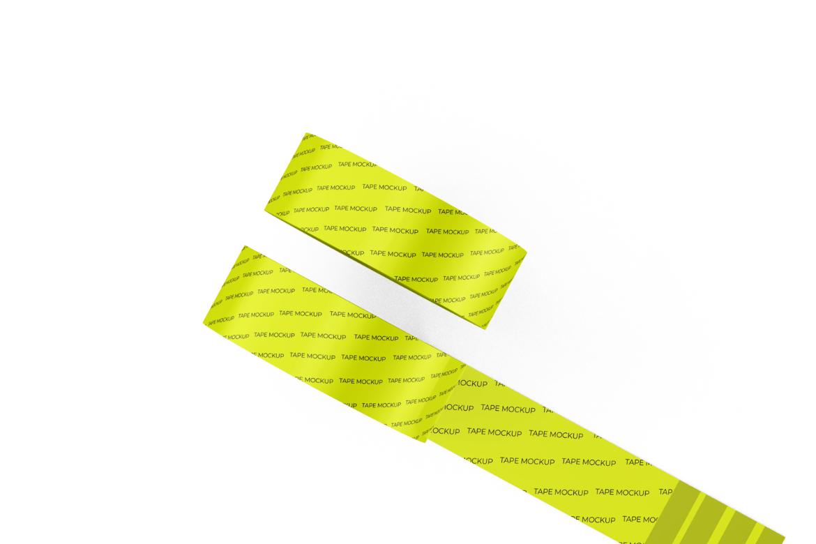 Glossy Duct Tape Mockup