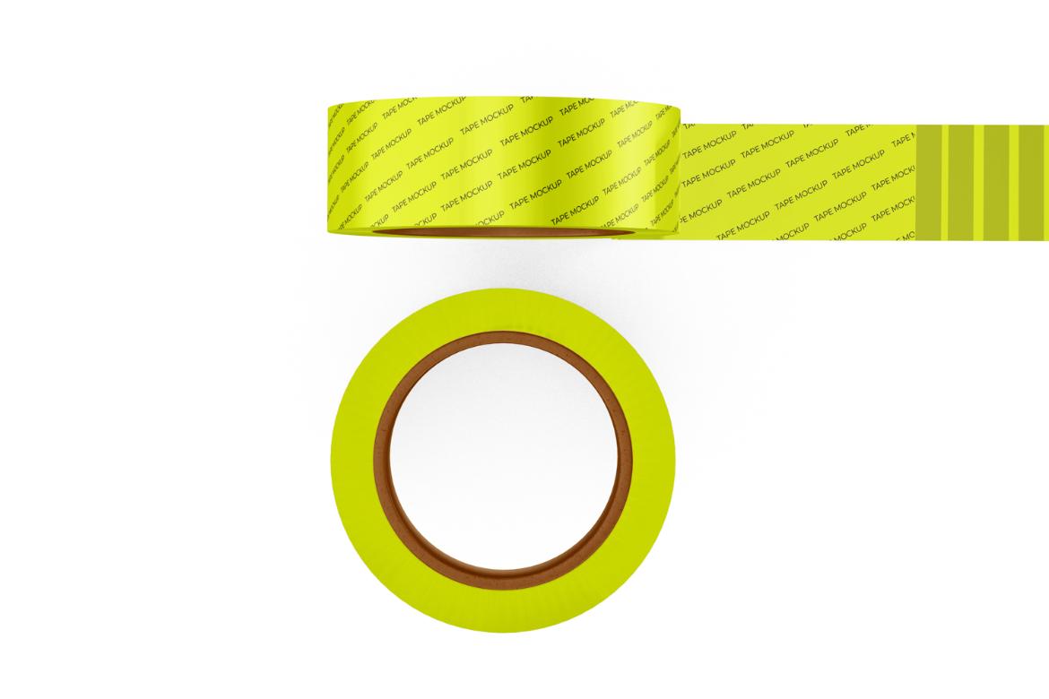 Glossy Duct Tape Mockup