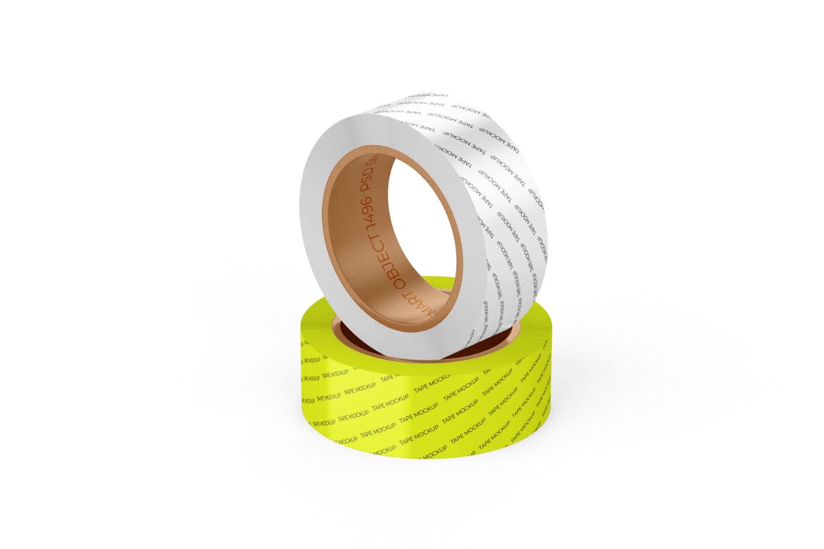 Glossy Duct Tape Mockup