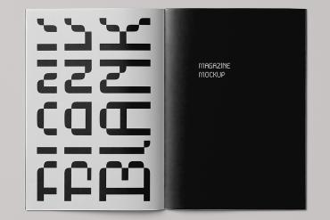 Modern Magazine  Mockup