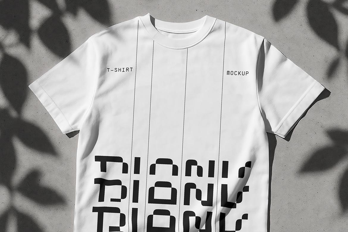 Natural Light T-Shirt Flatlay