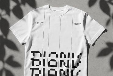 Natural Light T-Shirt Flatlay