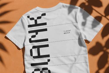 Tropical Shadow T-Shirt Mockup