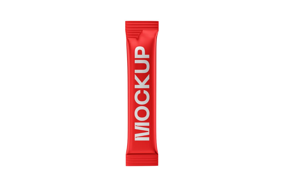 Mini Stick Sachet Pack Mockup