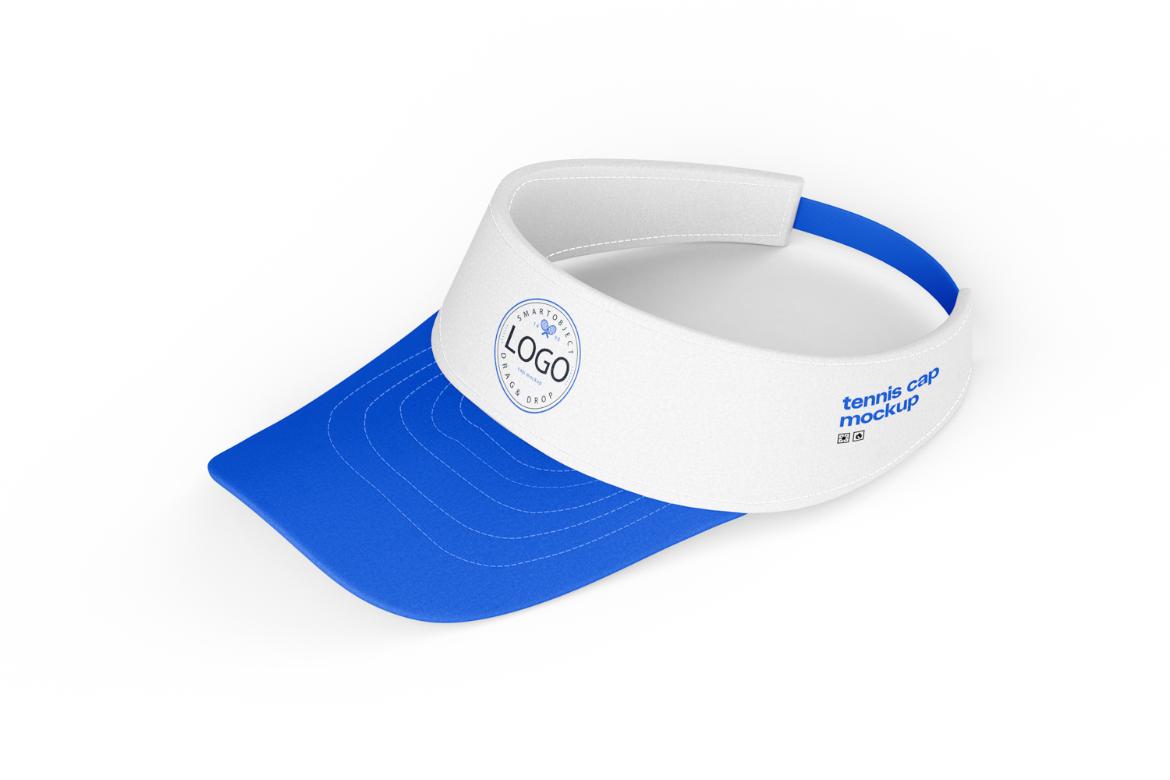 Sun Visor Tennis Cap Mockup