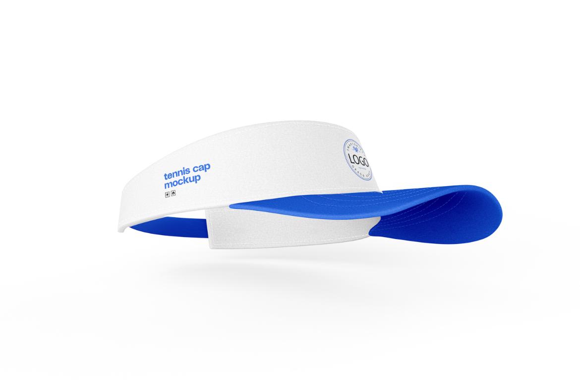 Sun Visor Tennis Cap Mockup