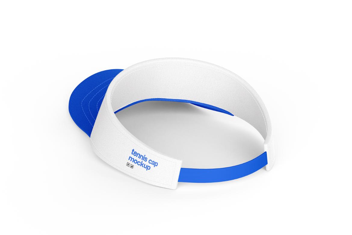 Sun Visor Tennis Cap Mockup