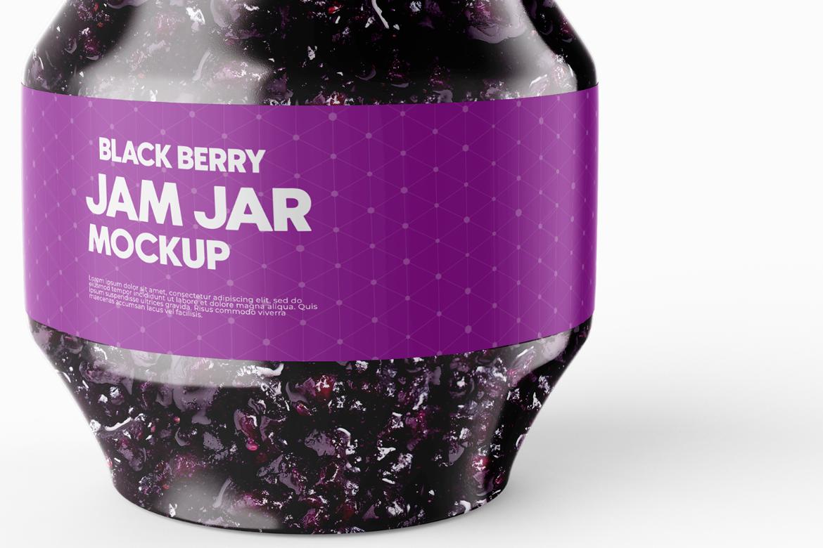 Jam Jar Mockup