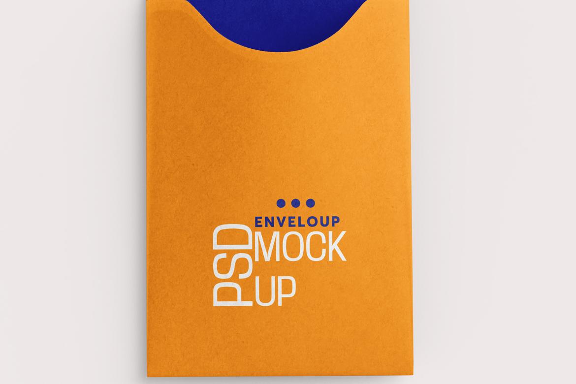 Customizable DL Envelope Psd Mockup