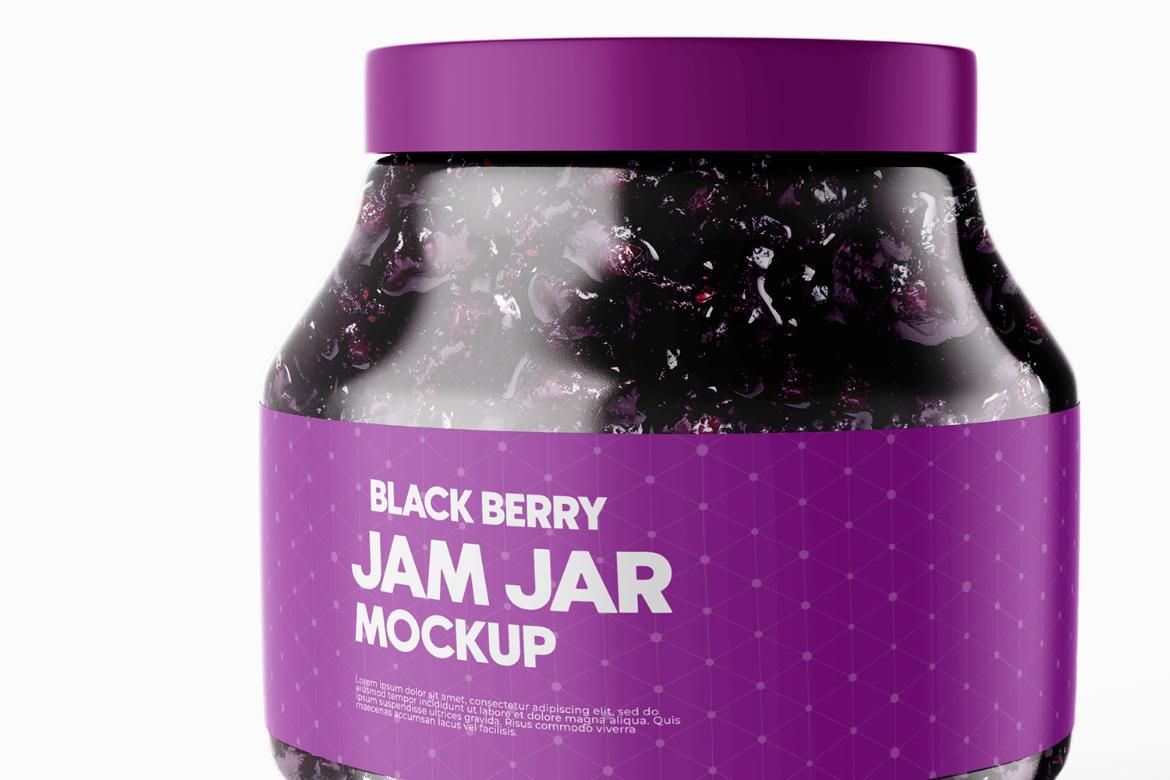 Jam Jar Mockup