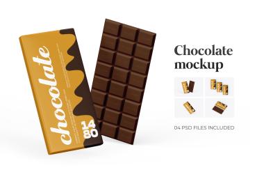 Chocolate Bar Mockup
