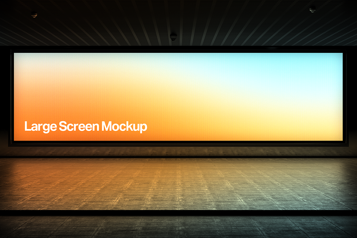 Large Screen Mockup 02