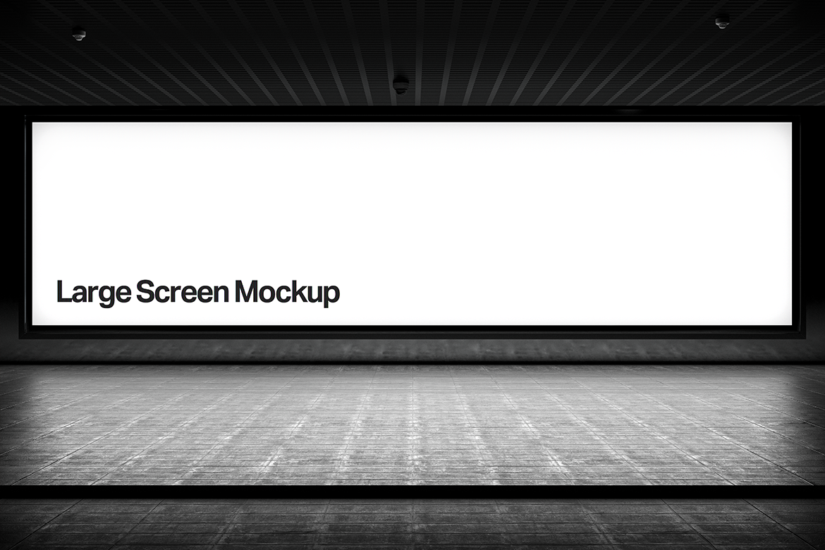 Large Screen Mockup 02