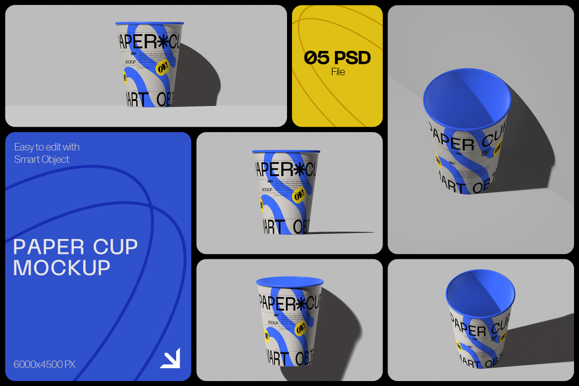 Paper Cup Mockup