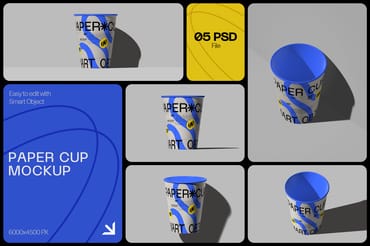 Paper Cup Mockup