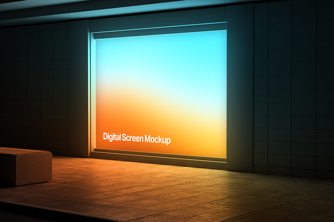 Digital Screen Mockup