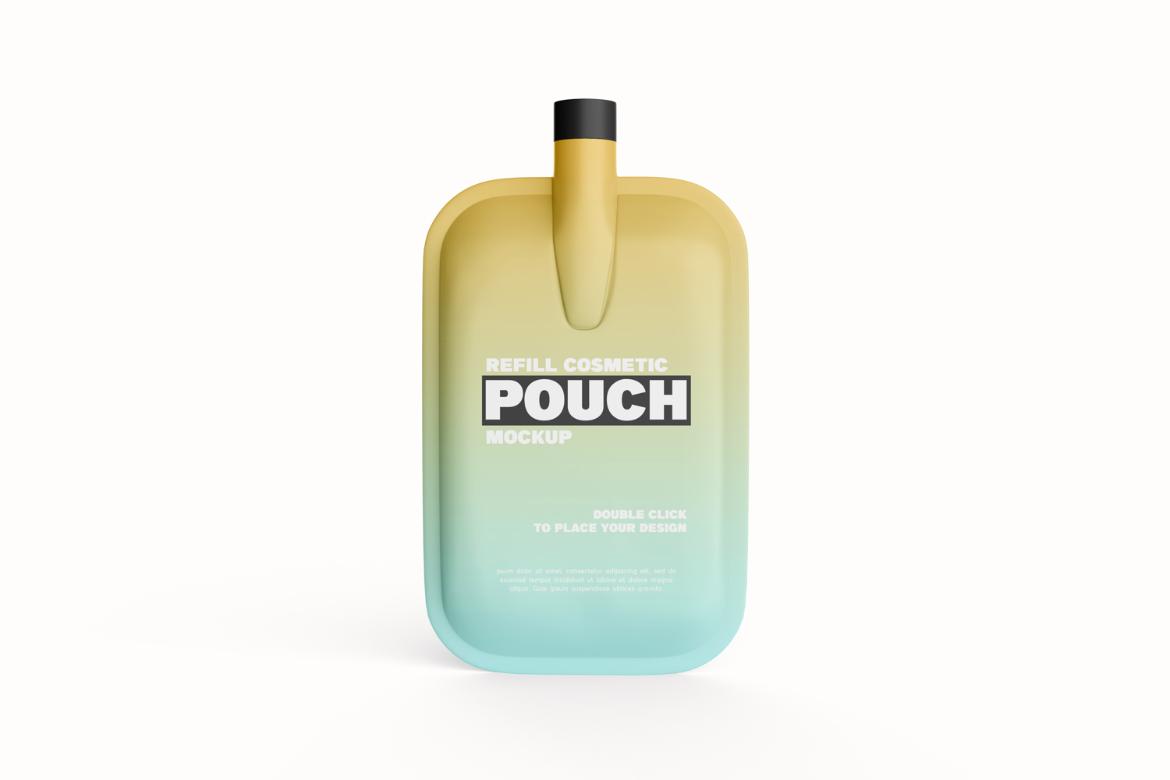 Packaging Refill Pouch PSD Mockup