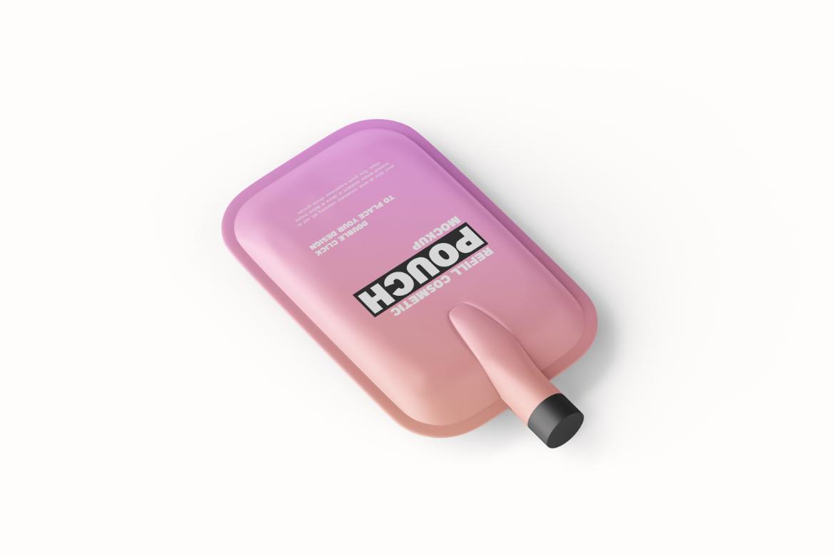 Packaging Refill Pouch PSD Mockup
