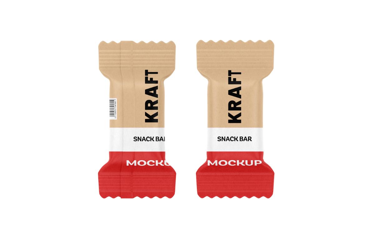 Kraft Snack Bar Mockup