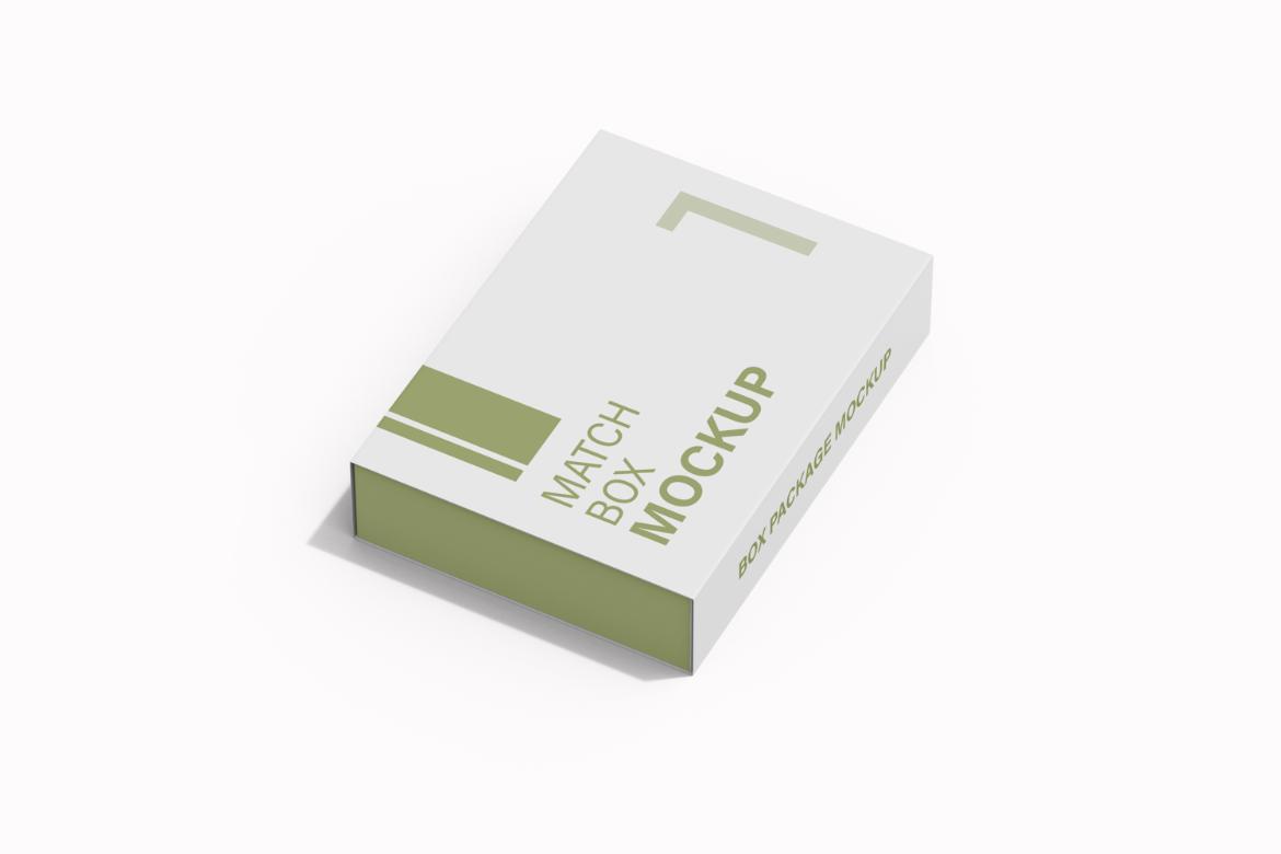 Match Box Mockup