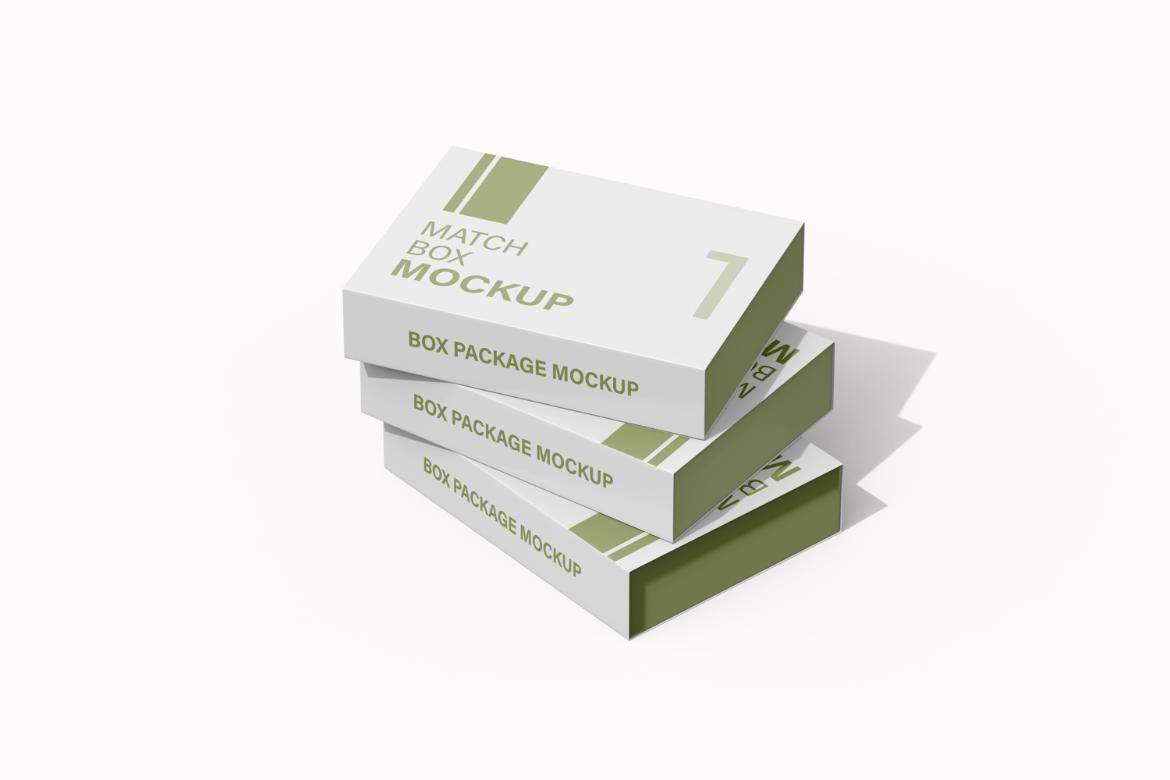 Match Box Mockup