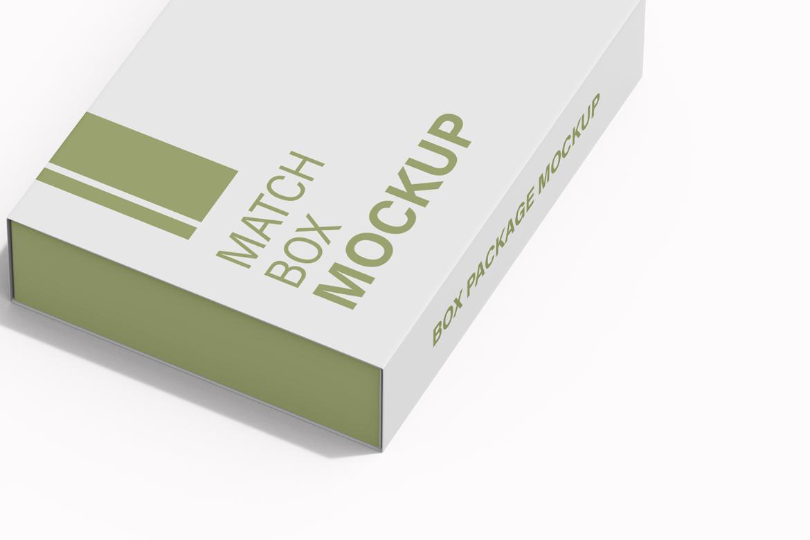 Match Box Mockup