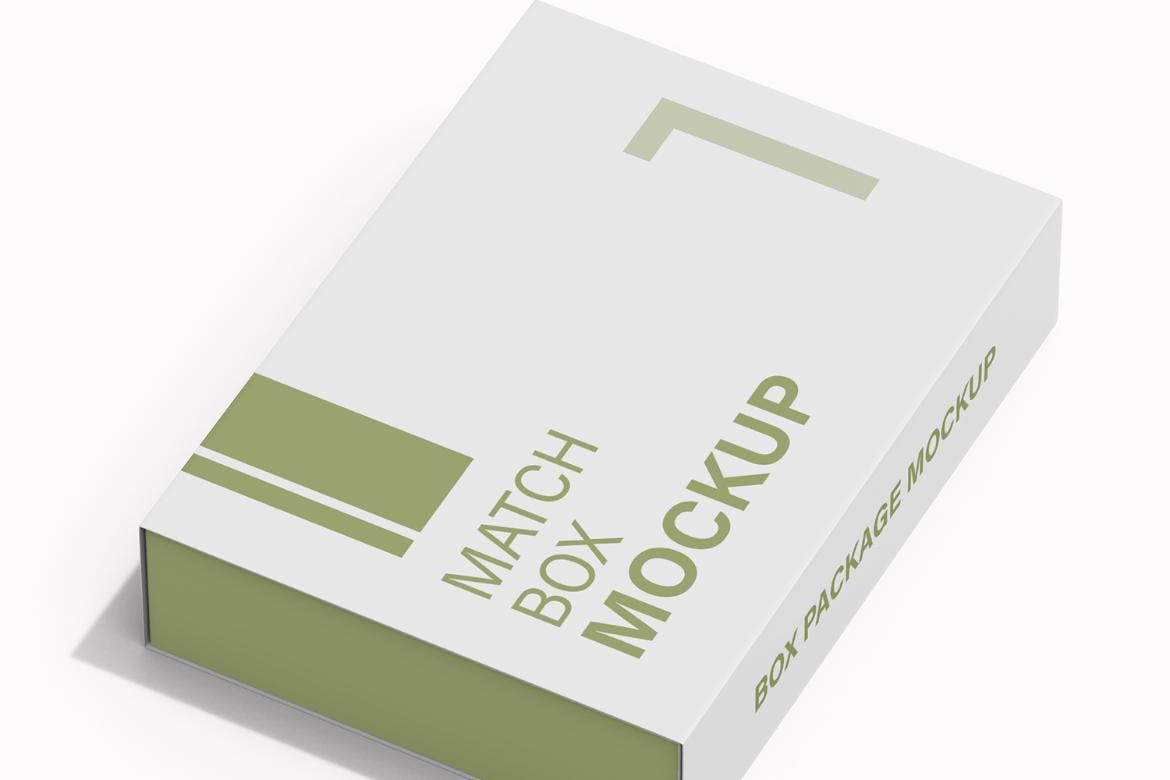Match Box Mockup