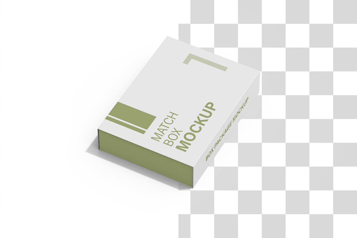 Match Box Mockup