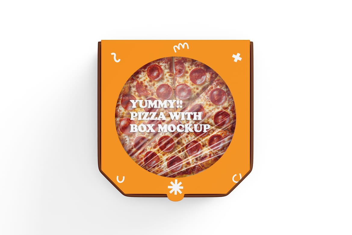 Pizza Box Mockup