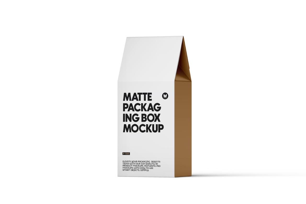 Matte Paper Bag Mockup
