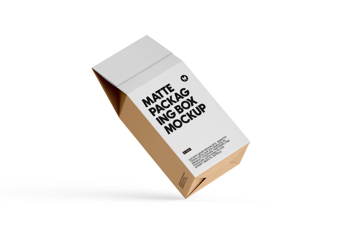 Matte Paper Bag Mockup