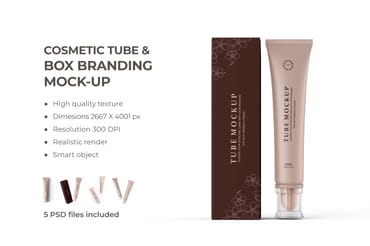 Airless Tube Mockup
