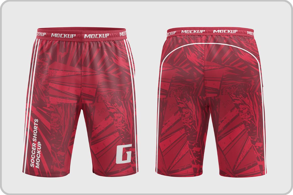 Soccer Shorts Mockup
